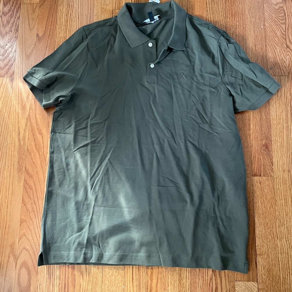 New Men’s Espresso Polo
